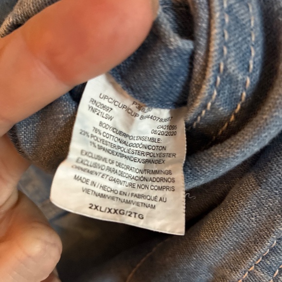 Women’s Liberty Overall Shorts Plus Size - Picture 6 of 6